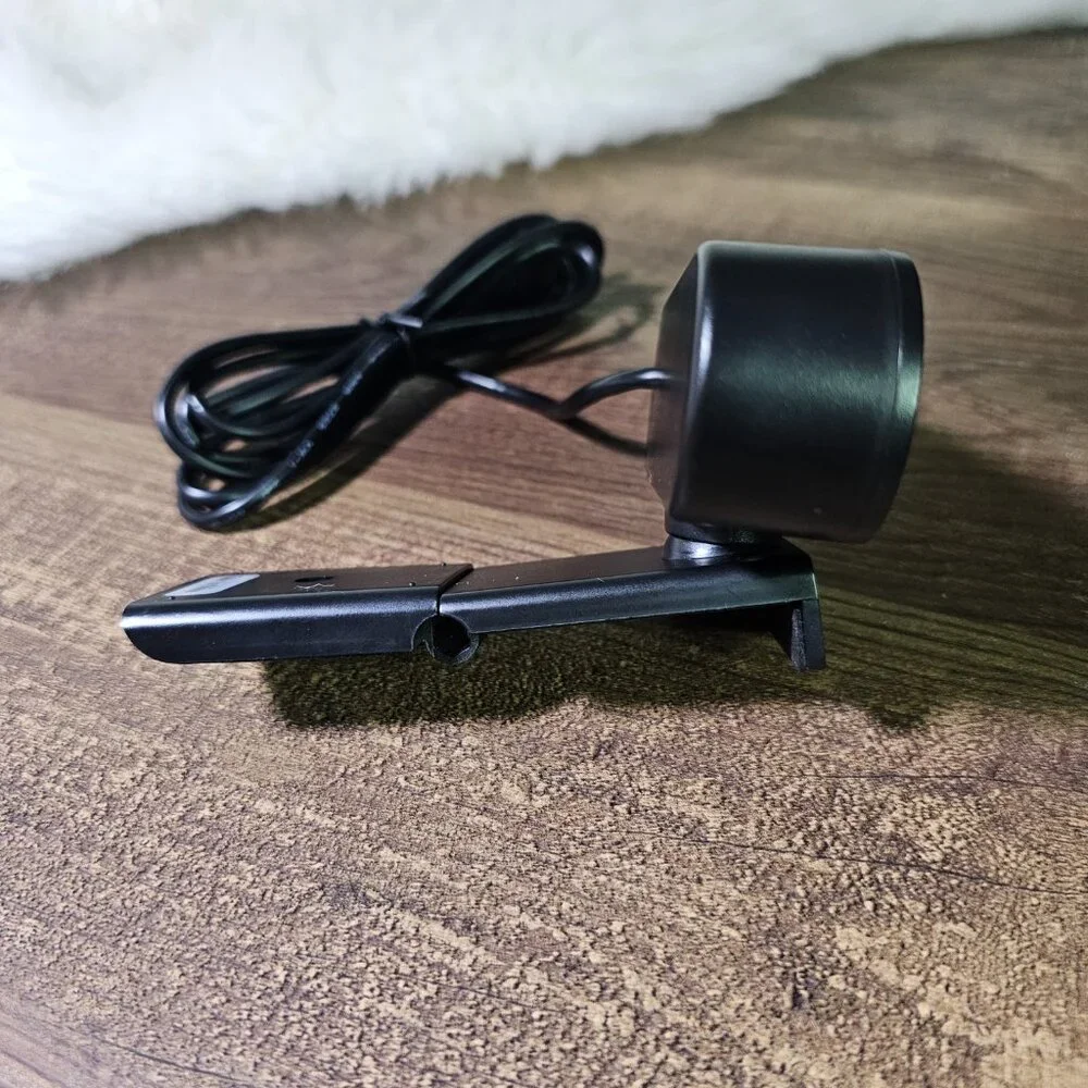 Full HD USB-A Webcam Web Digital Camera with Adjustable Foot